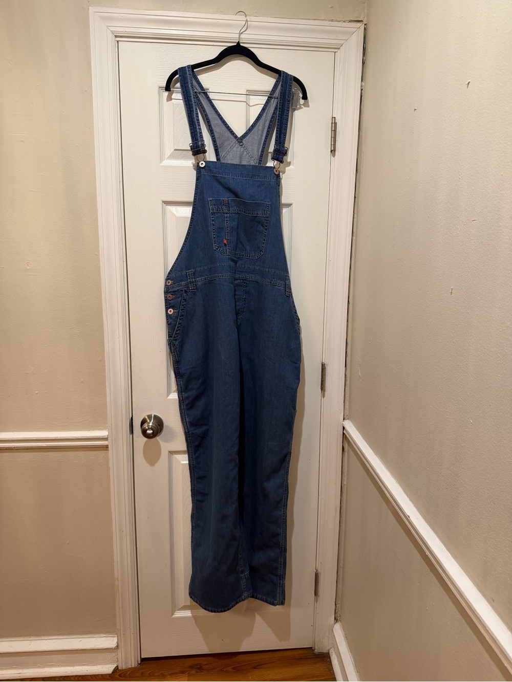 Dickies Blue Denim Overalls Romper